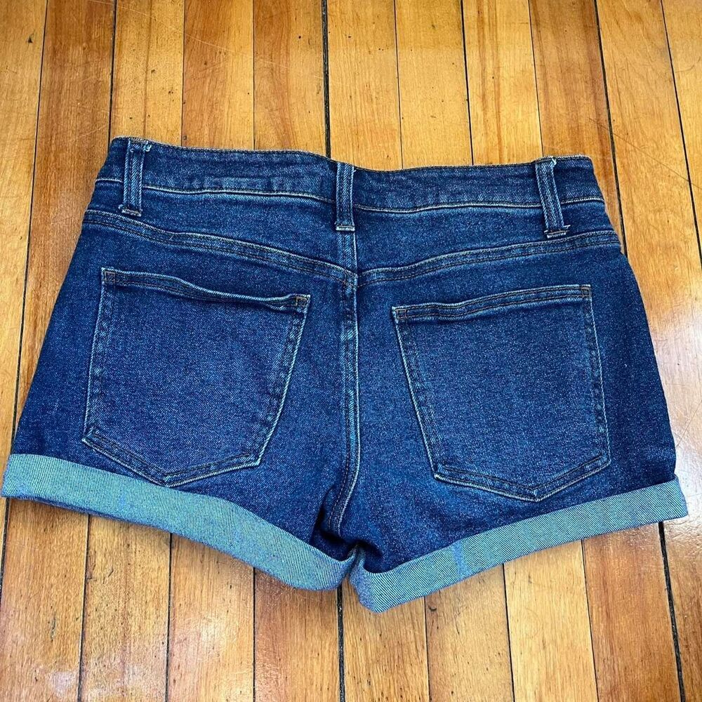 Harper Shorts Women's 28 Blue and Navy Dark Wash